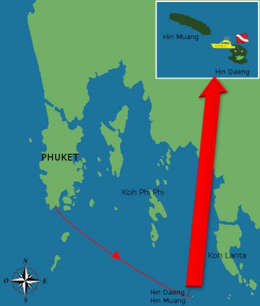 Phuket to Hin Daeng - Hin Muang