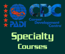 PADI Specialty courses