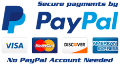 All4Diving » PayPal secure payments