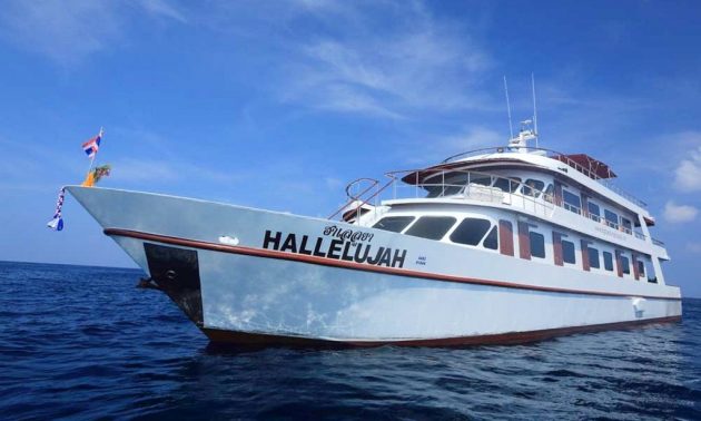 Scuba Diving Phuket - MV Hallelujah Liveaboard diving Similan islands with All4Diving