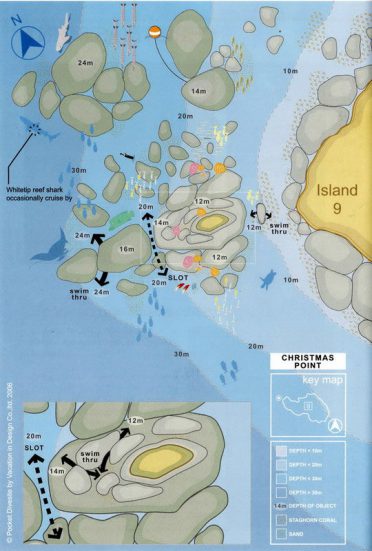 Similan Islands dive site - Christmas Point