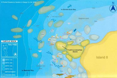 Similan Islands dive site - Turtle Rock