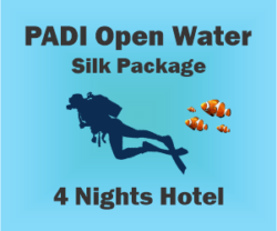 PADI Open Water Diver Course Silk Package